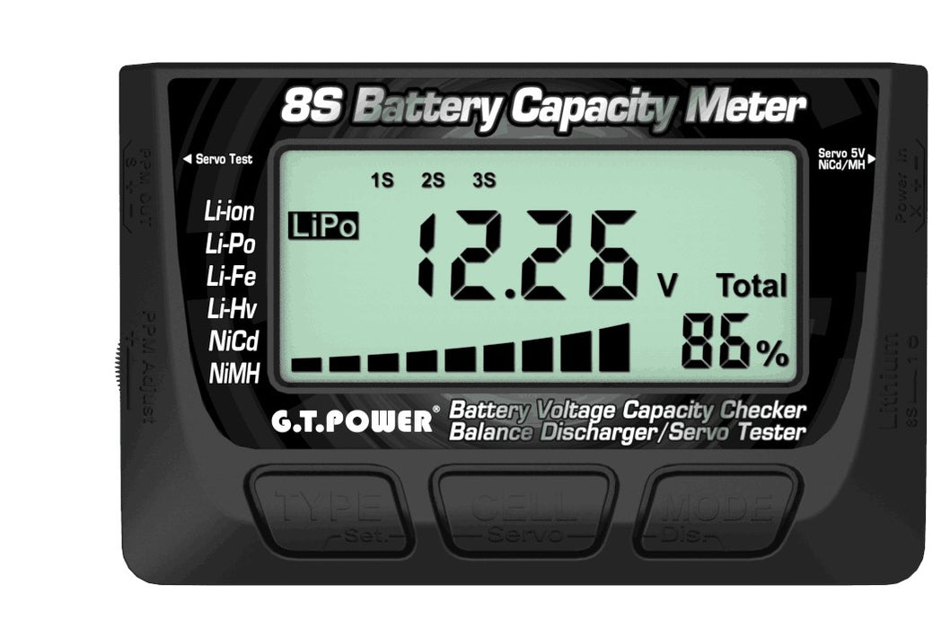 SC1600 - 8S Battery Capacity Meter