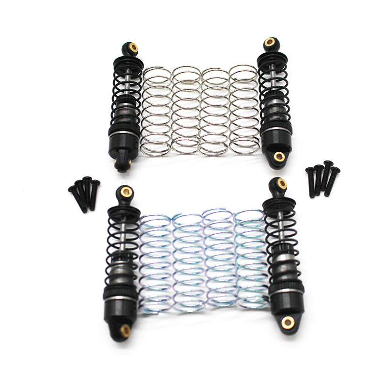 Aluminum Front & Rear Shock Set for BlackZon Slyder — Racers Edge RC