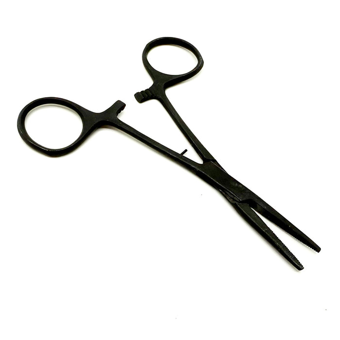 PRO7050 - 5 1/2" Locking Pliers (Hemostat) Stainless Steel (Black Finish)
