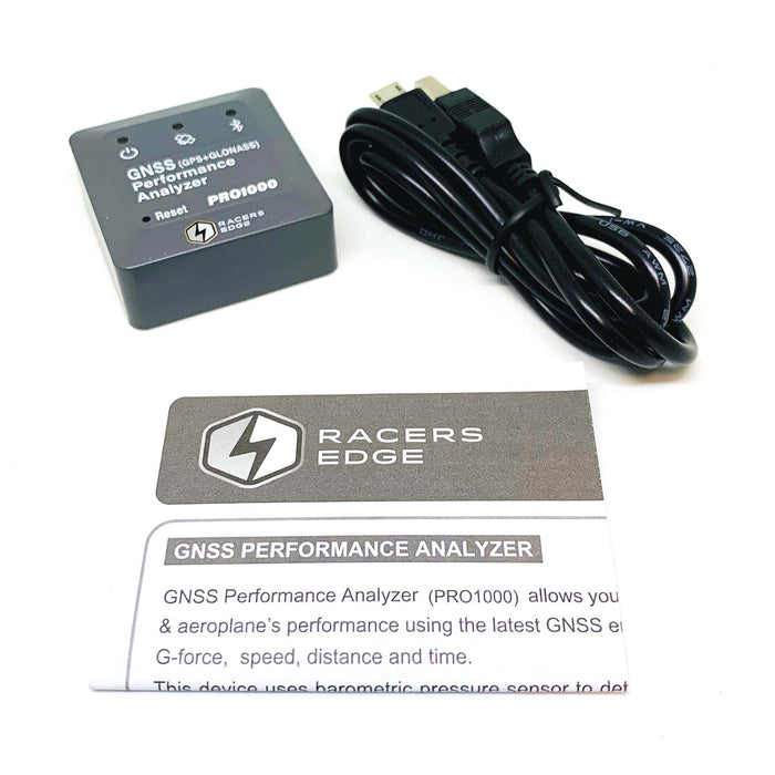 Racers Edge - GNSS Performance Analyzer Bluetooth GPS Speed Meter